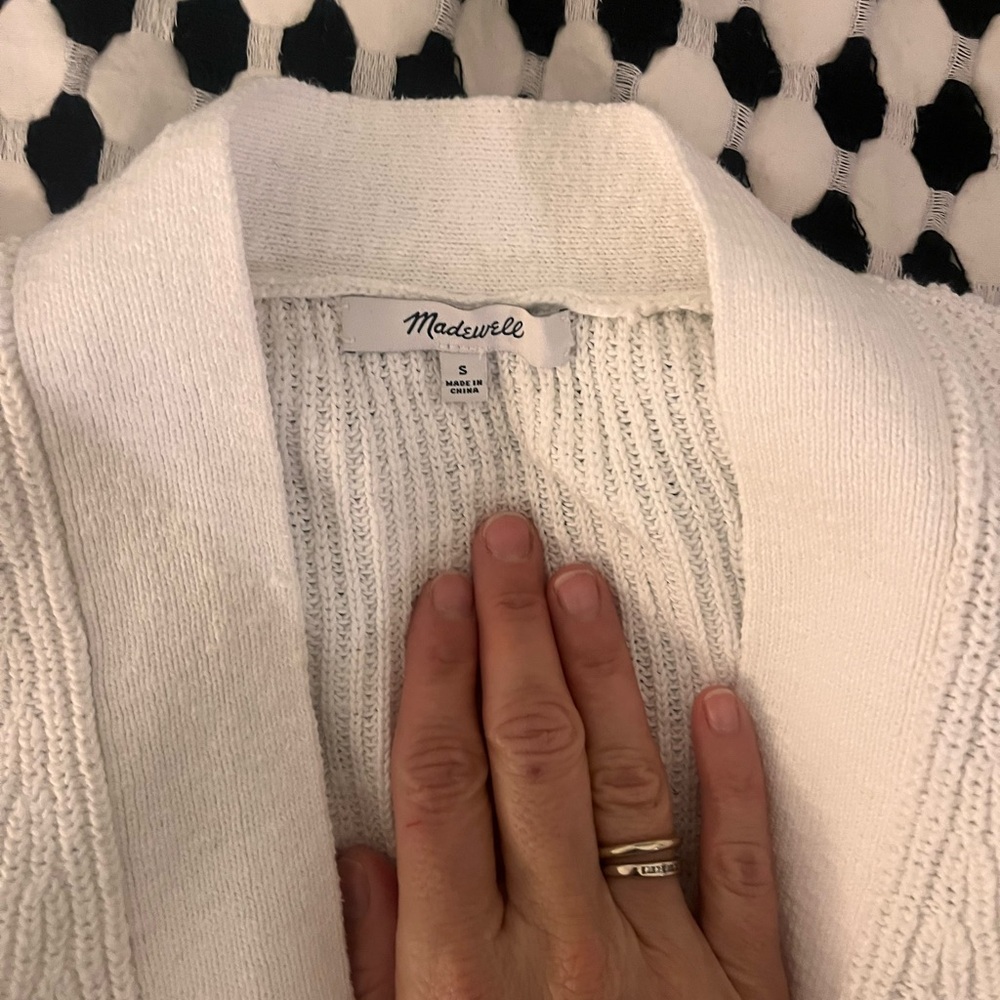 Madewell Cotton Cardigan - Picture 3 of 7
